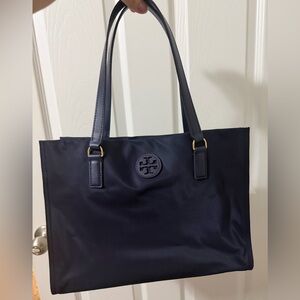 Tory Burch Navy Blue Small Tote